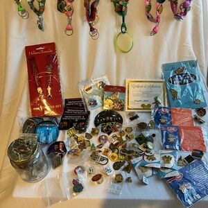 Pin Collection Variety. Disney, Madam Tussaud, You-go-oh, Betty Crocker And More